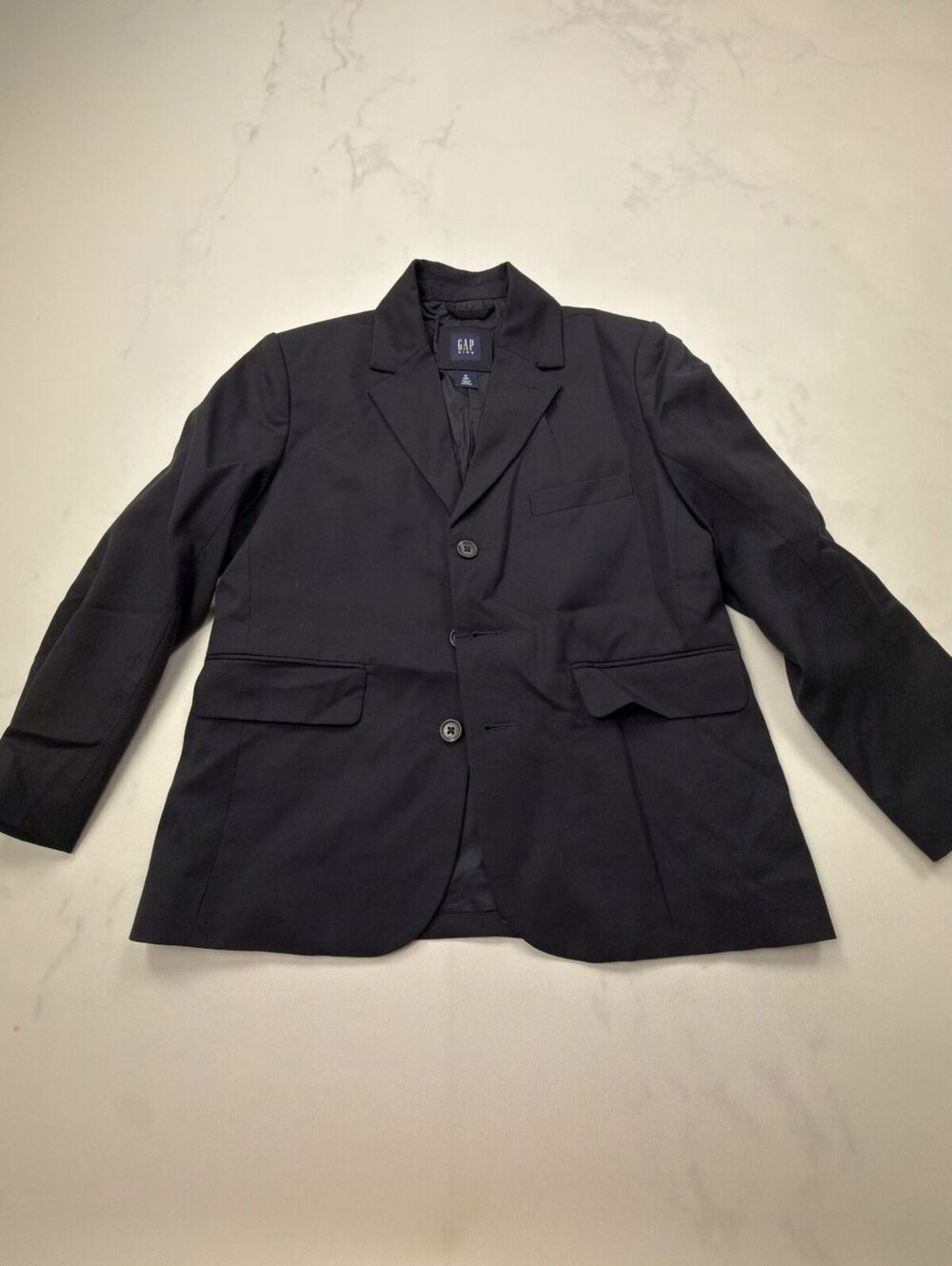 Gap Kids Blazer Black 2010s Classic Style - Boys M